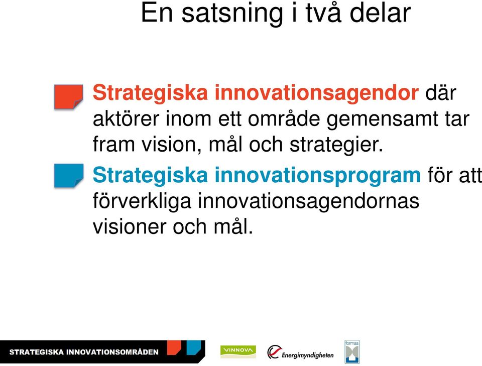 mål och strategier.