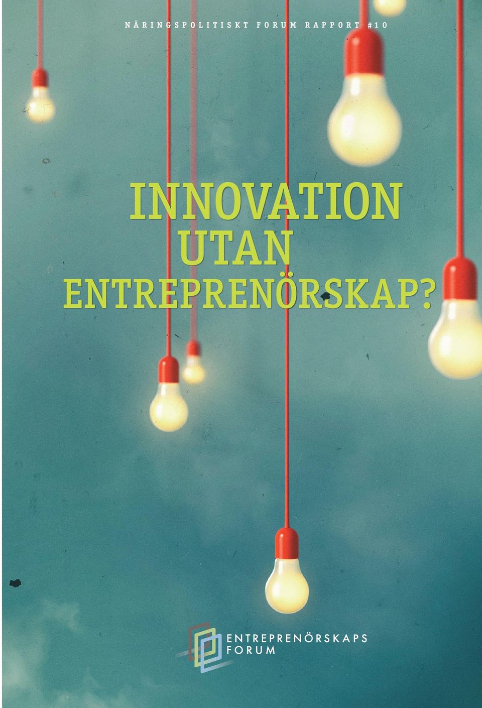 innovationer. Författaren finner att entreprenören dels är en viktig källa till innovationer, dels är en aktör som introducerar allmännyttig kunskap på marknaden. Rapporten är författad av Johan P.