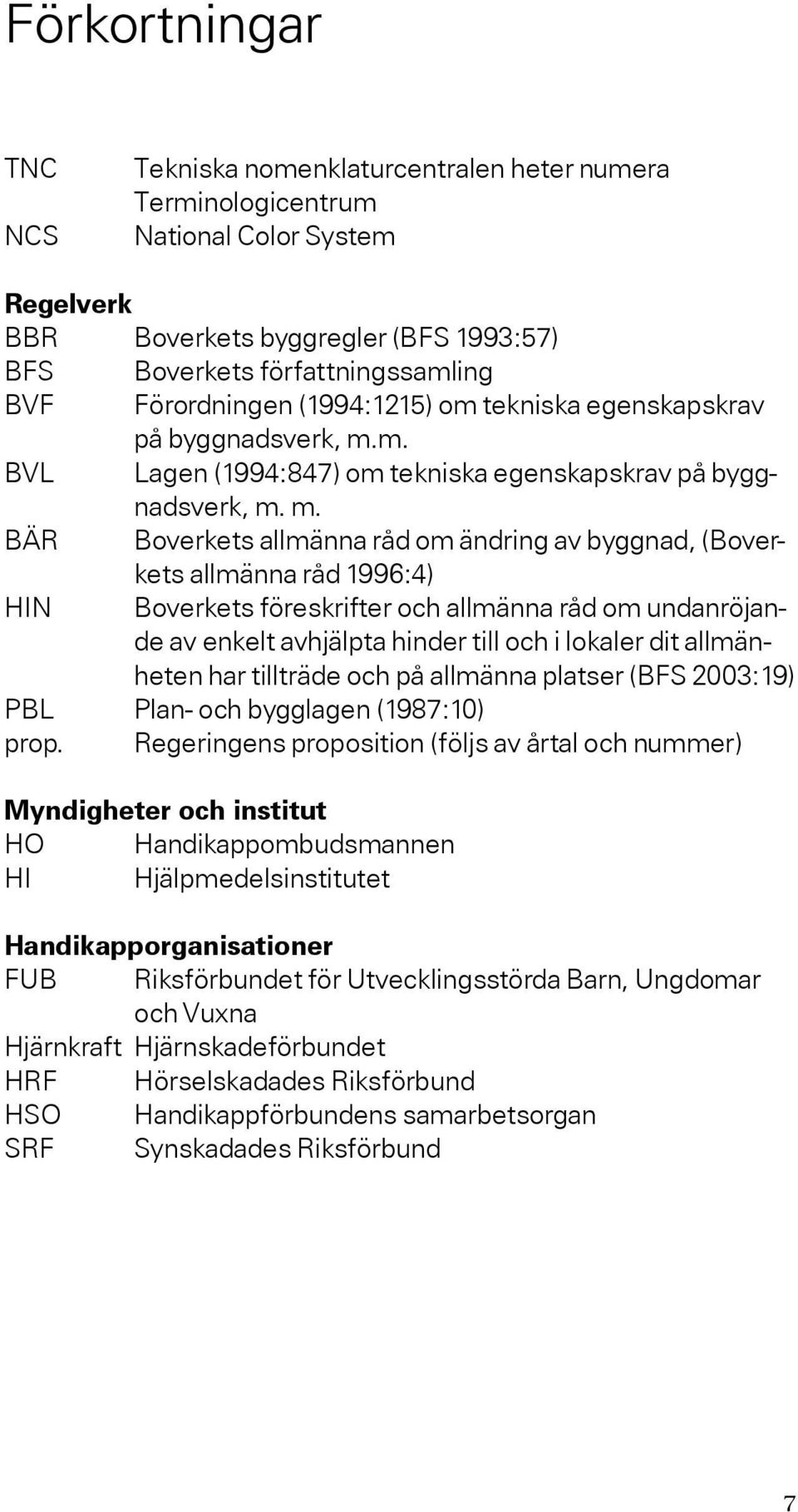 m. BVL Lagen (1994:847) om tekniska egenskapskrav på byggnadsverk, m.