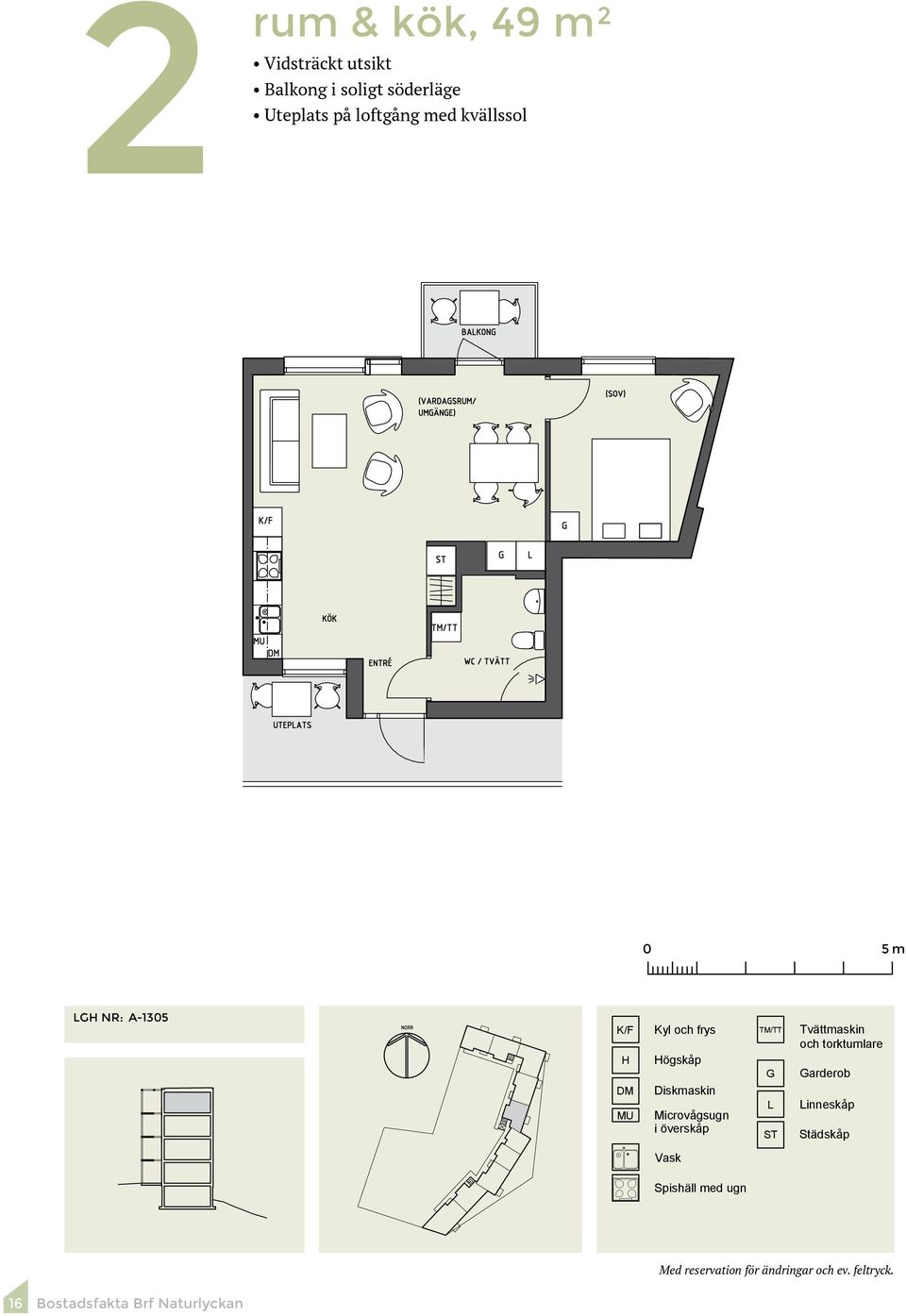 A-135 16 Bostadsfakta Brf Naturlyckan ögskåp K Kyl G ST