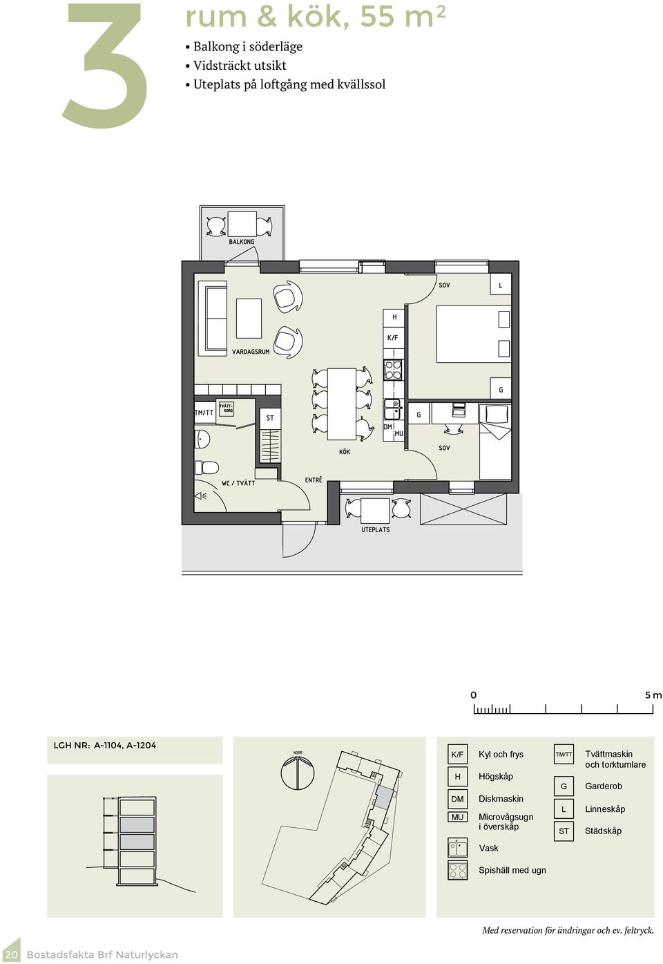 A-124 2 Bostadsfakta Brf Naturlyckan ögskåp K Kyl G ST