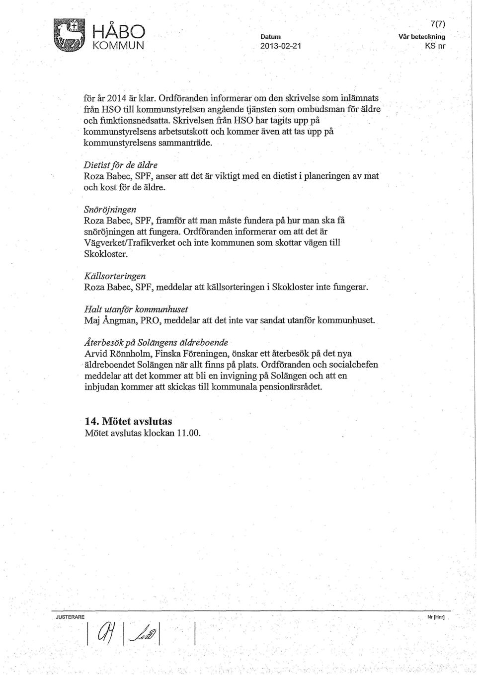 Dietist för de äldre Roza Babec, SPF, anser att det är viktigt med en dietist i planeringen av mat och kost för de äldre.