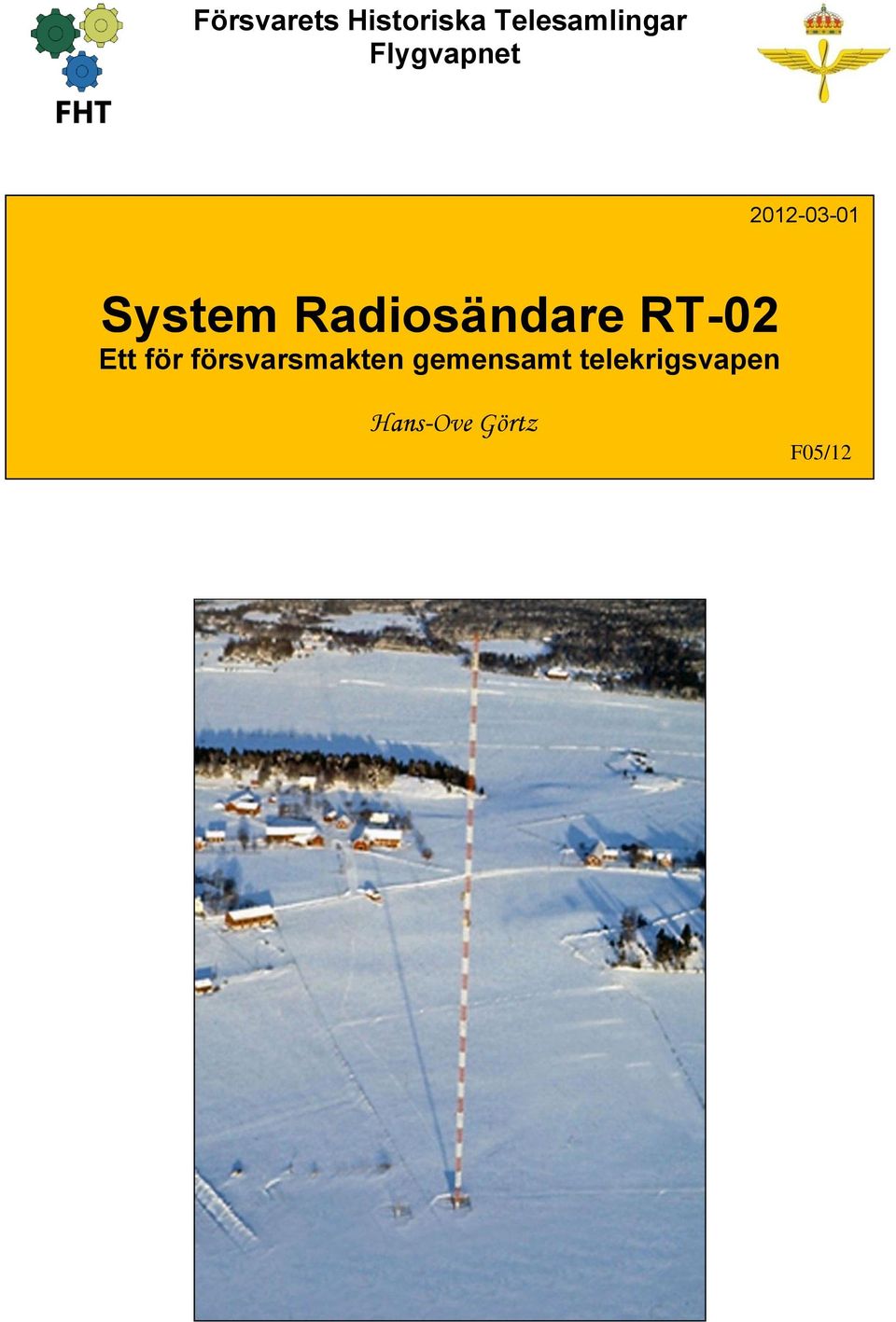 Radiosändare RT-02 Ett för