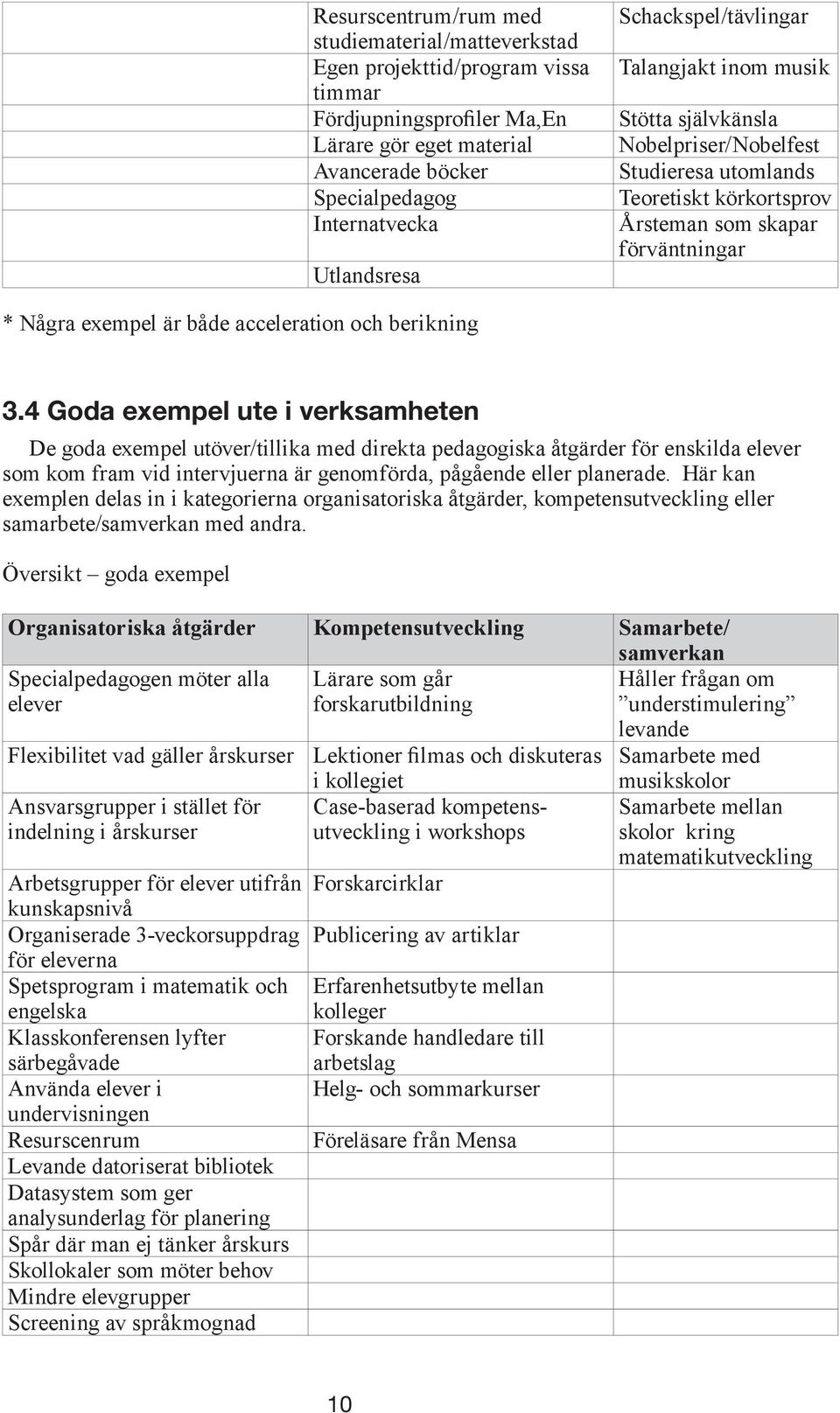 och berikning 3.
