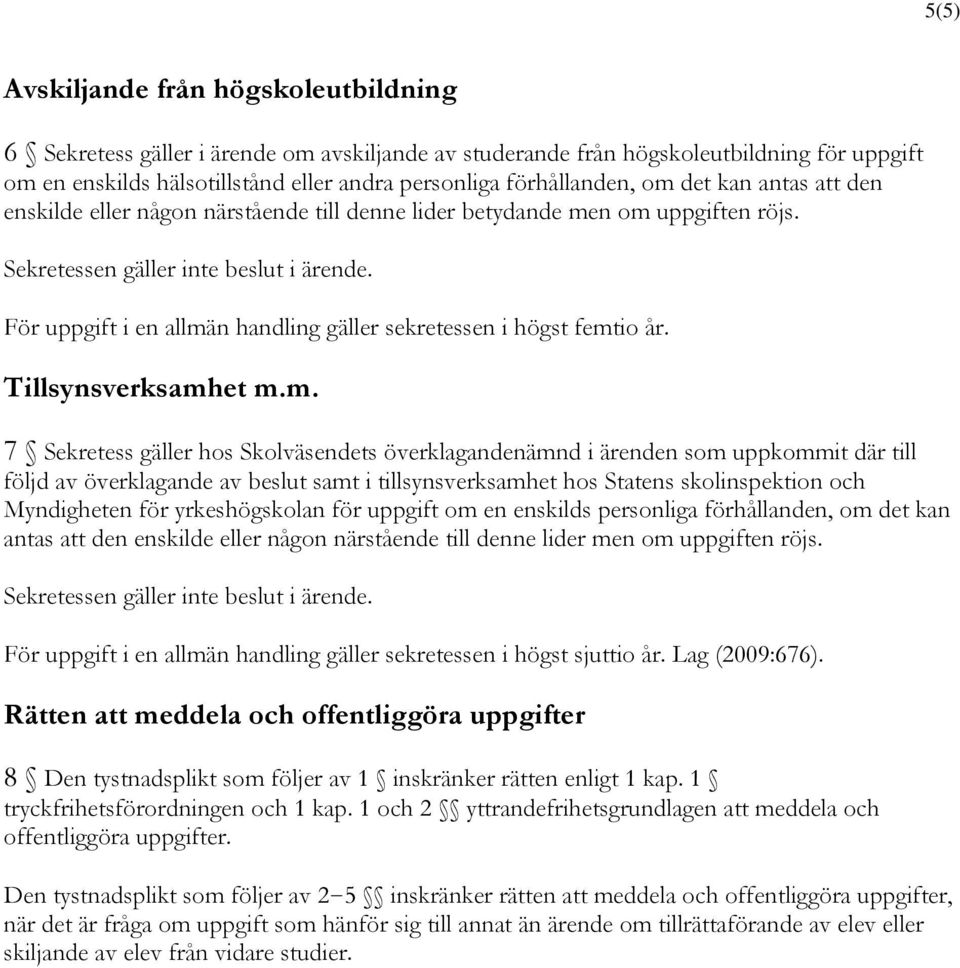 Tillsynsverksamh