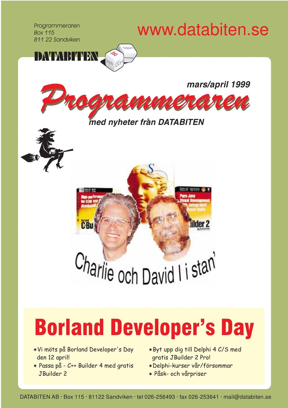 Developer's Day den 12 april!