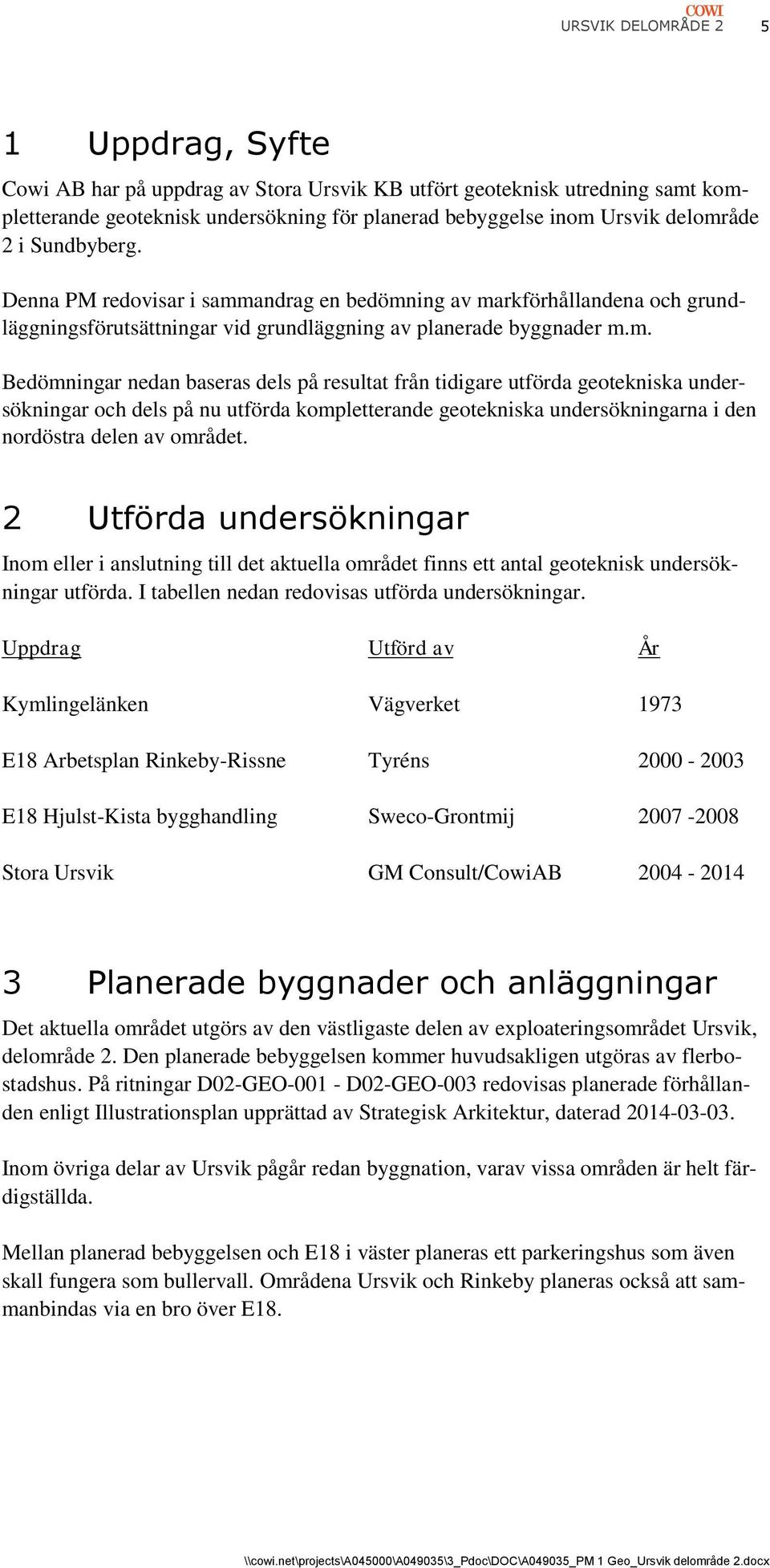 andrag en bedömn