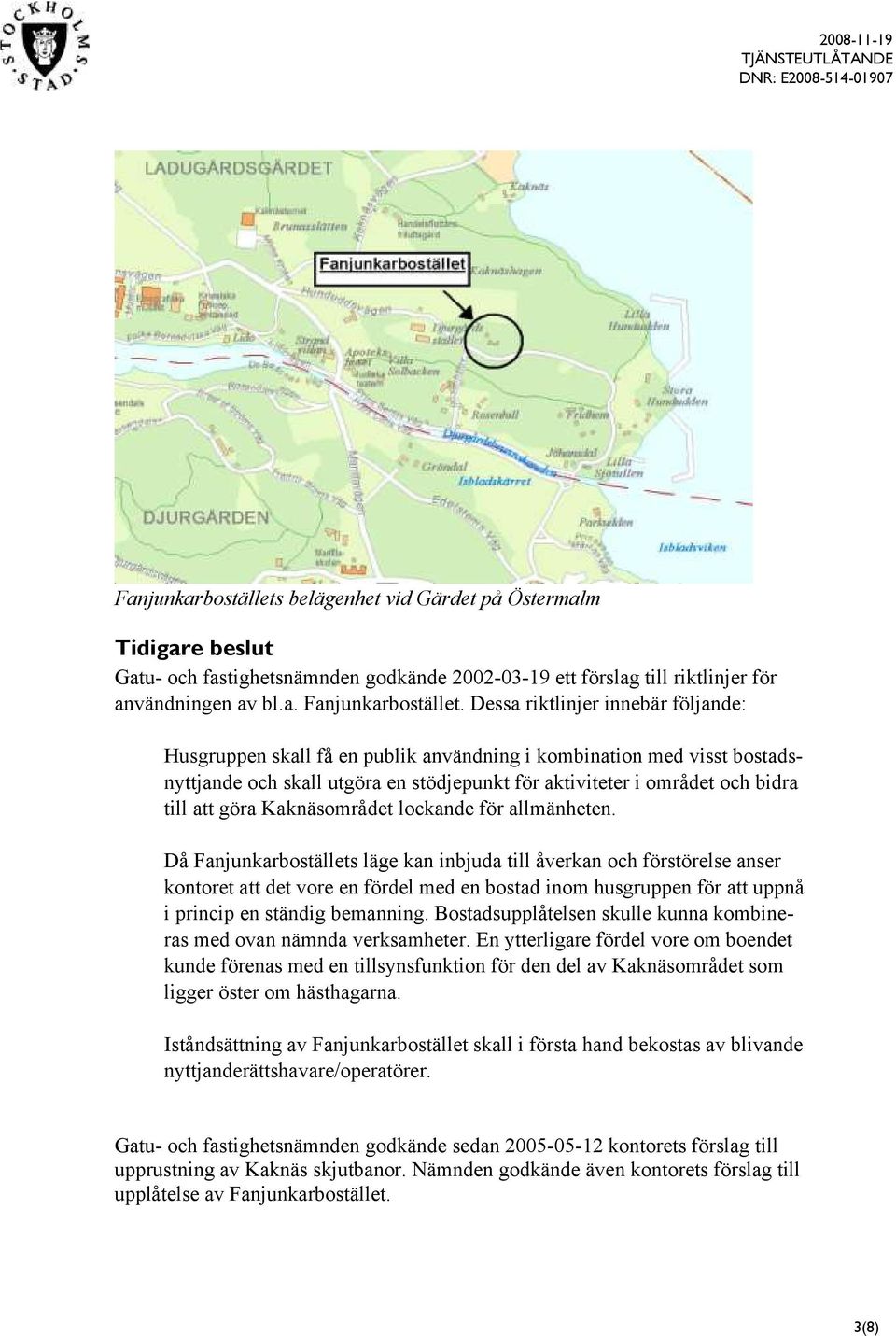 Kaknäsområdet lockande för allmänheten.