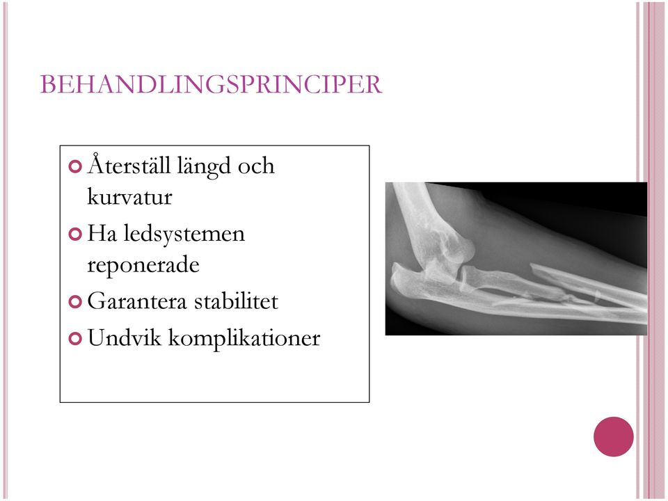 Ha ledsystemen reponerade