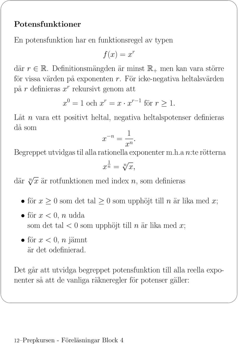 Begreppetutvidgastilallarationellaexponenter m.h.