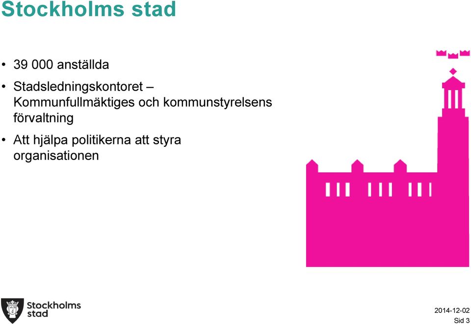 Kommunfullmäktiges och kommunstyrelsens