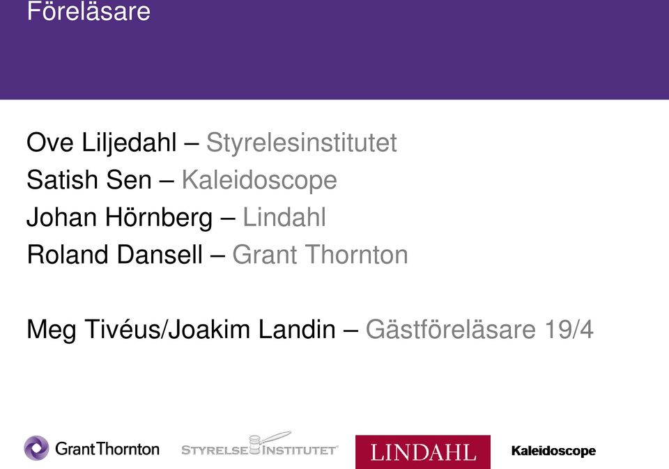 Kaleidoscope Johan Hörnberg Lindahl