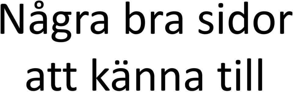 känna