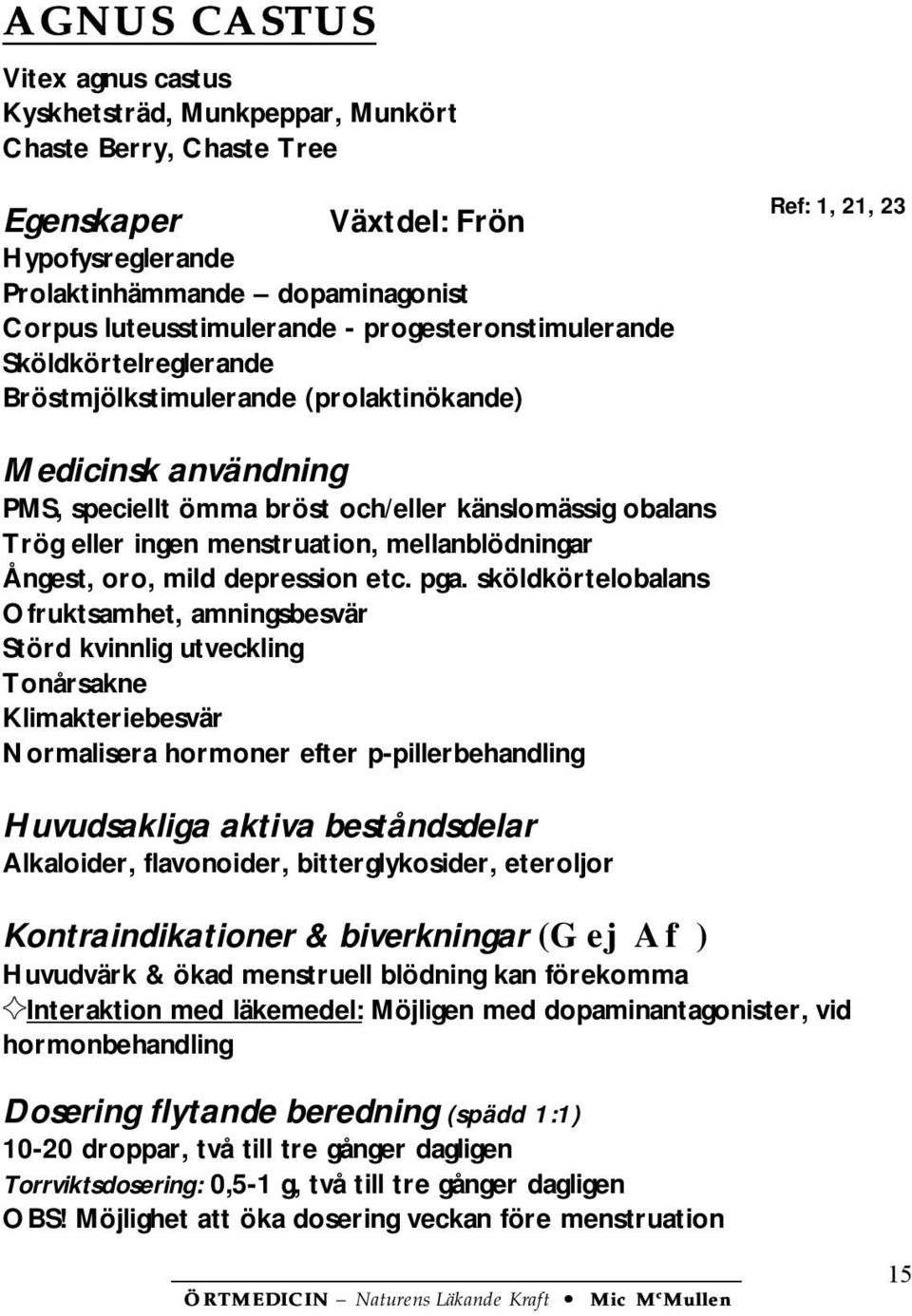 mellanblödningar Ångest, oro, mild depression etc. pga.