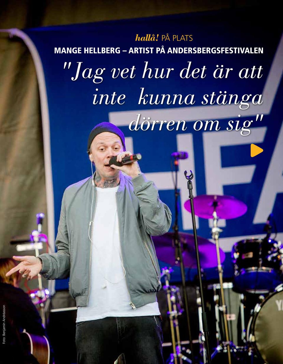 ANDERSBERGSFESTIVALEN "Jag vet hur det är