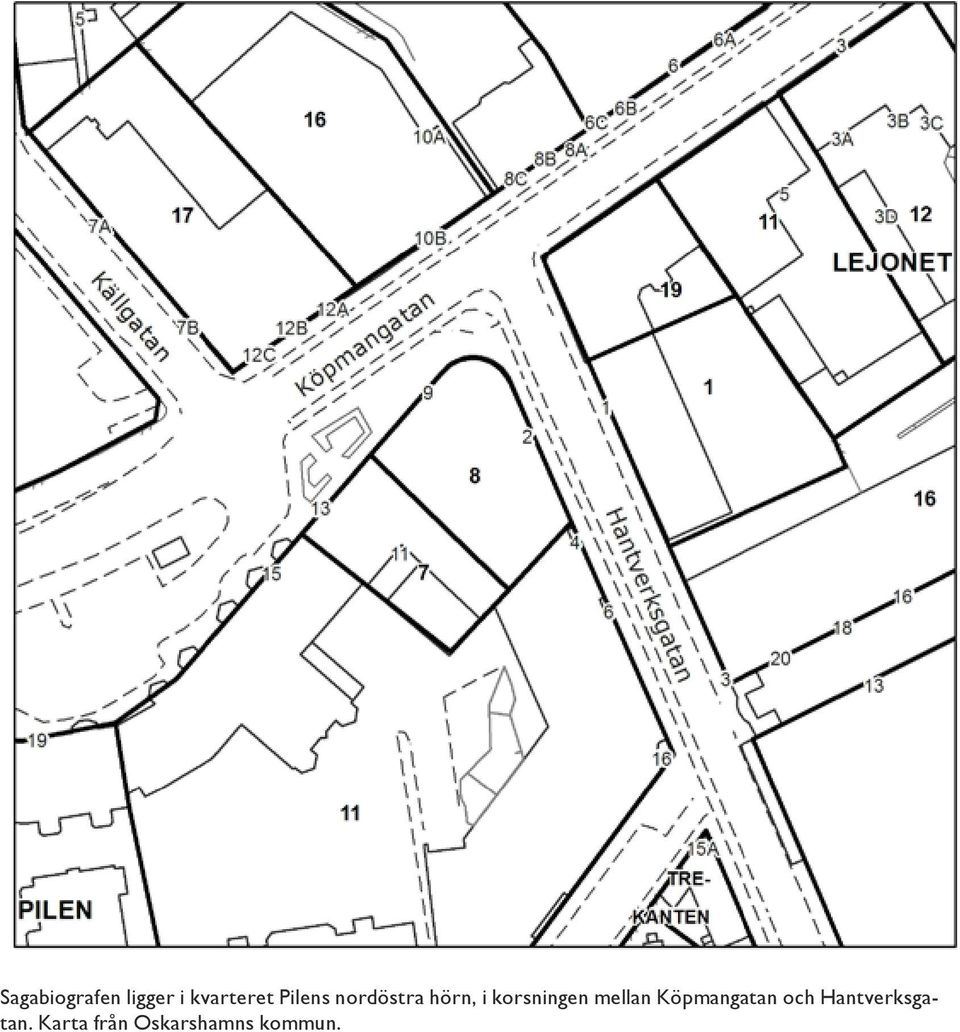 korsningen mellan Köpmangatan och