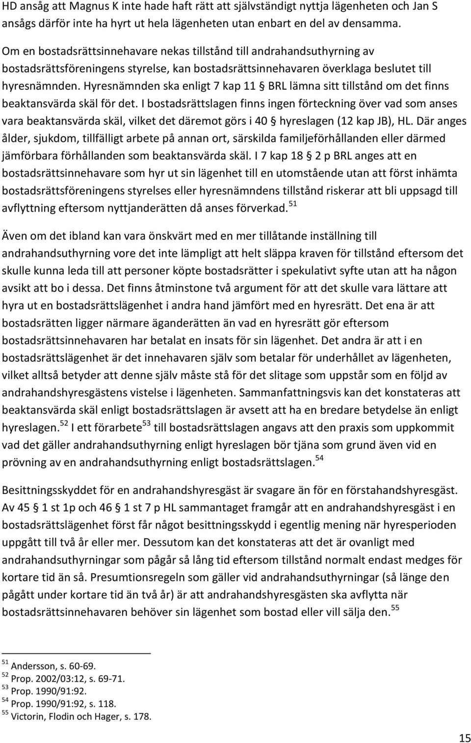 Hyresnämnden ska enligt 7 kap 11 BRL lämna sitt tillstånd om det finns beaktansvärda skäl för det.