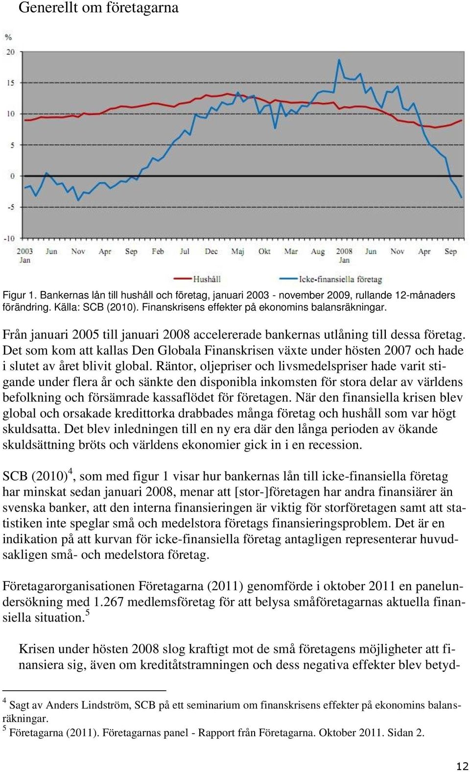 Det som kom att kallas Den Globala Finanskrisen växte under hösten 2007 och hade i slutet av året blivit global.