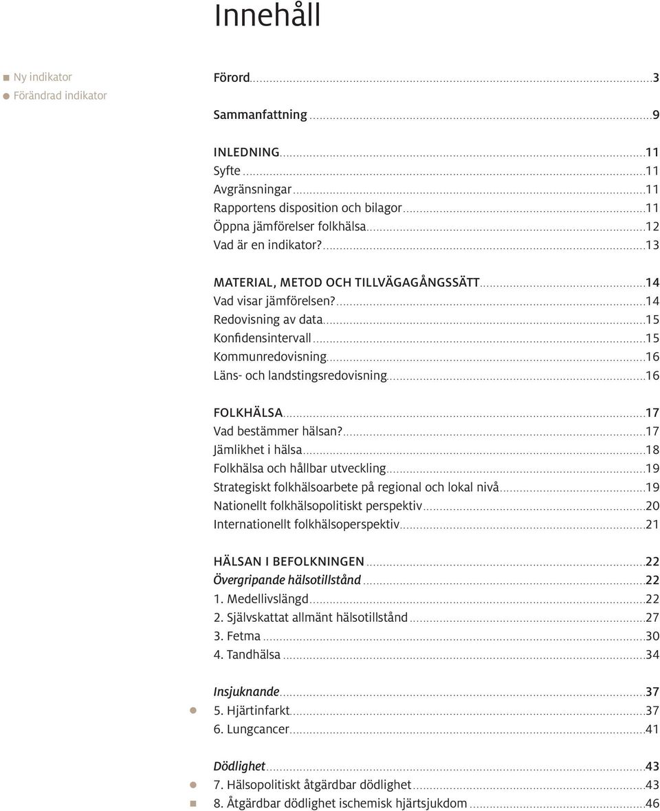 ...14 Redovisning av data...15 Konfidensintervall...15 Kommunredovisning...16 Läns- och landstingsredovisning..............................................................................16 FOLKHÄLSA.