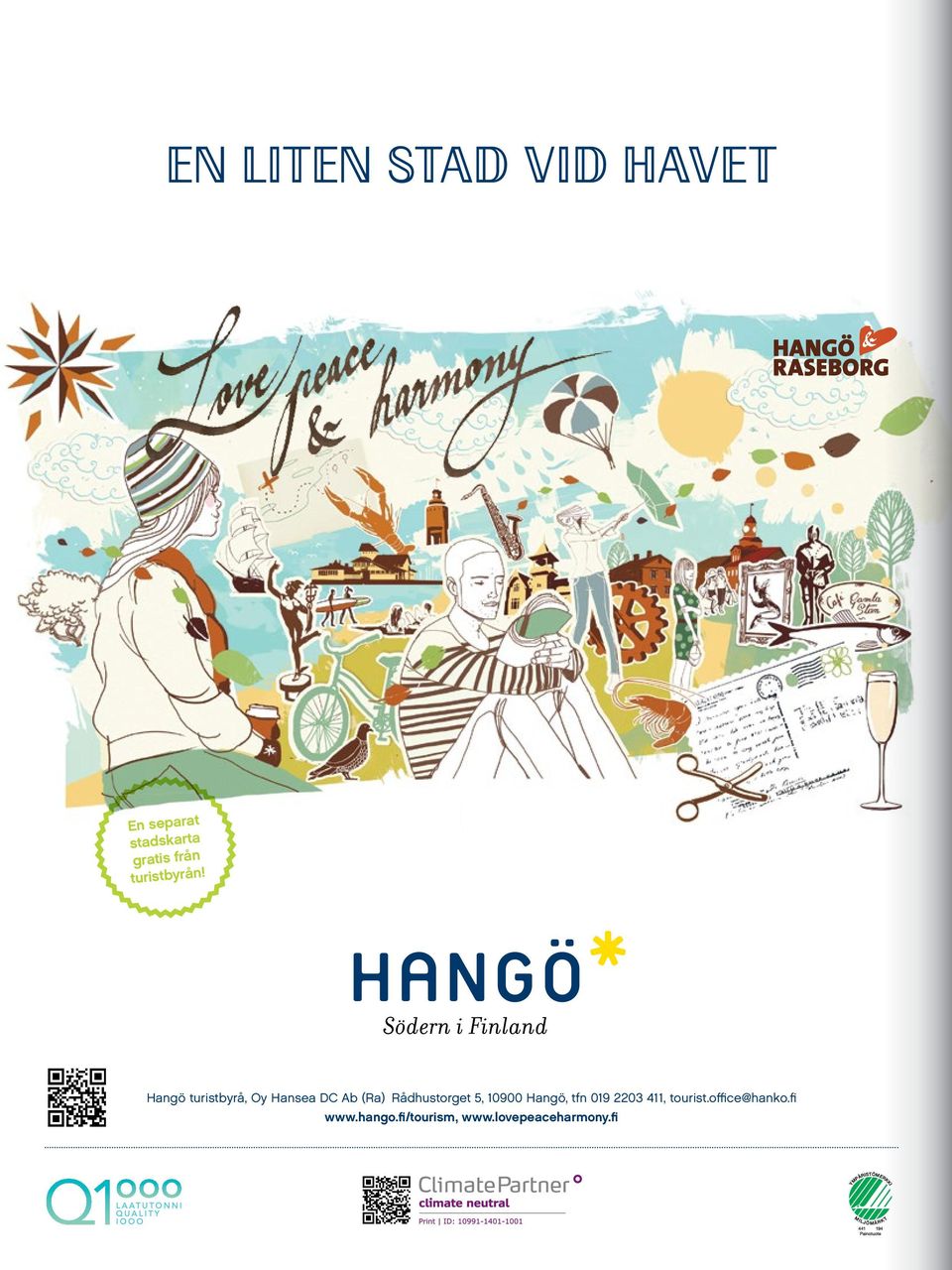 Hangö turistbyrå, Oy Hansea DC Ab (Ra) Rådhustorget 5,