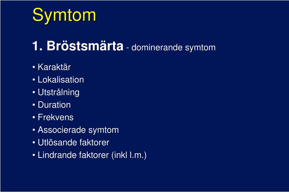 Karaktär Lokalisation Utstrålning