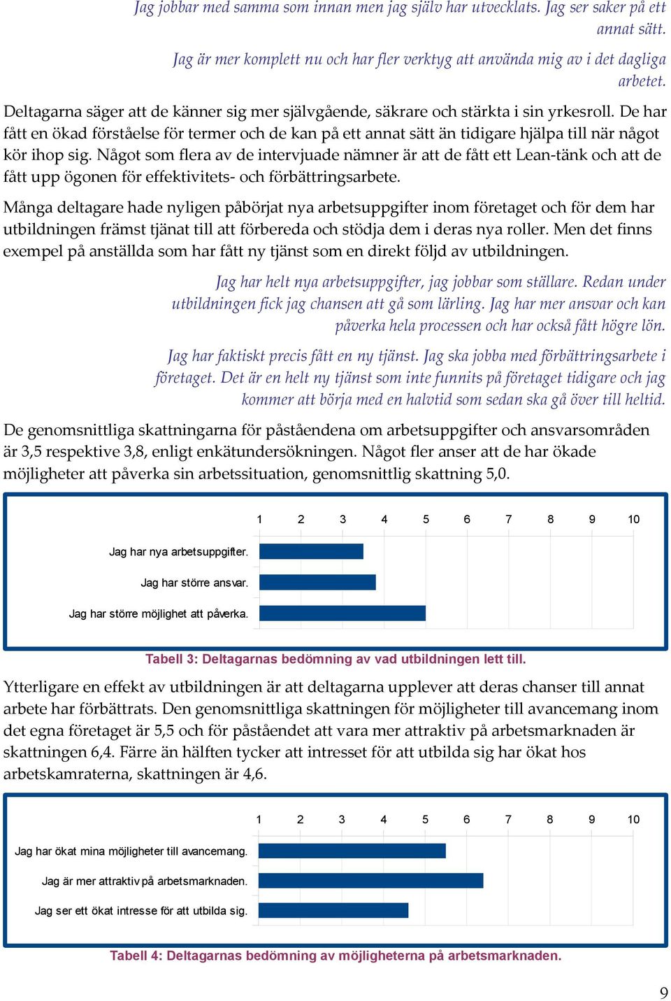 De har fått en ökad förståelse för termer och de kan på ett annat sätt än tidigare hjälpa till när något kör ihop sig.