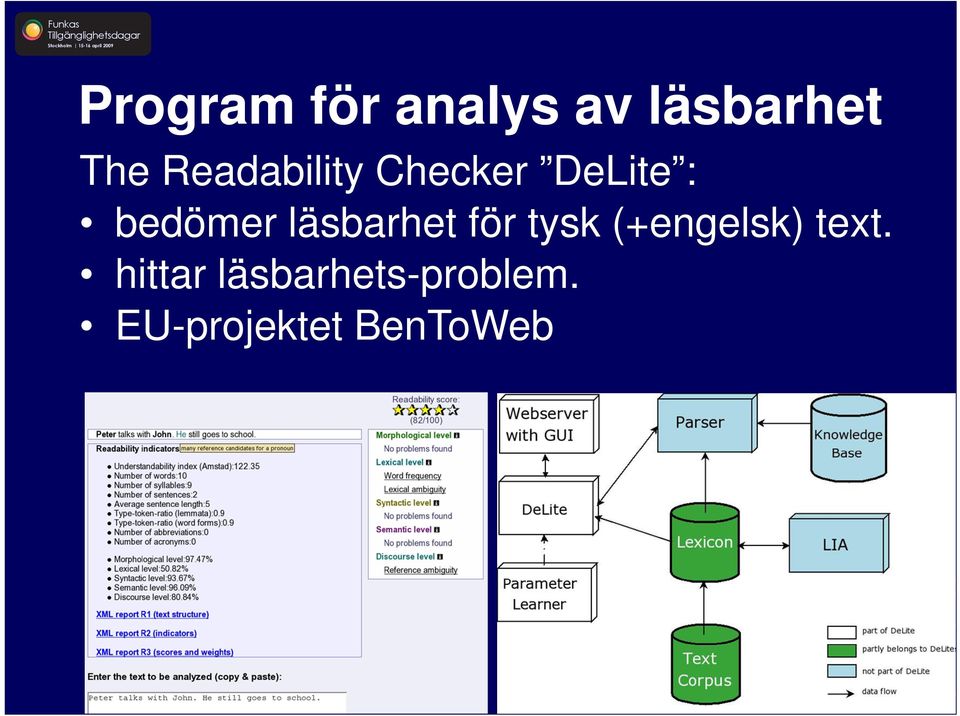 läsbarhet för tysk (+engelsk) text.