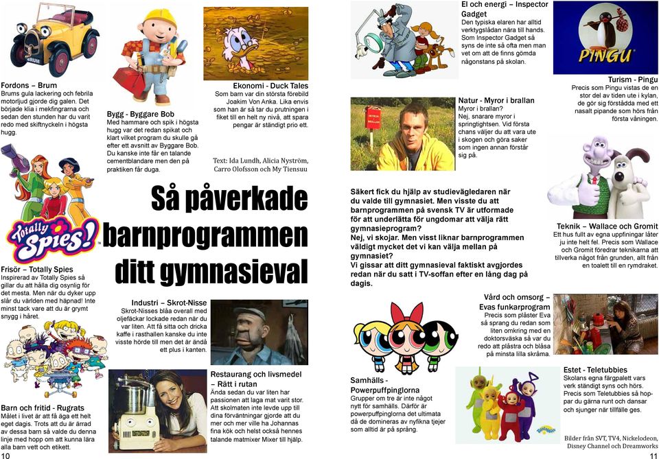 Bygg - Byggare Bob Med hammare och spik i högsta hugg var det redan spikat och klart vilket program du skulle gå efter ett avsnitt av Byggare Bob.