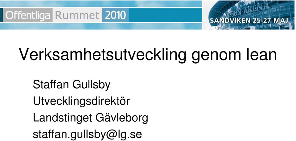 Utvecklingsdirektör