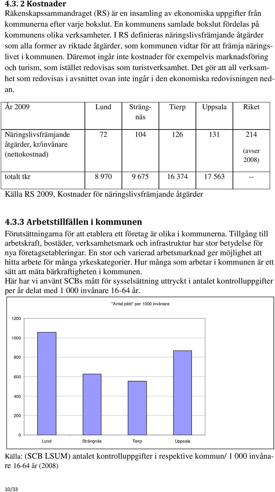 Däremot ingår inte kostnader för exempelvis marknadsföring och turism, som istället redovisas som turistverksamhet.