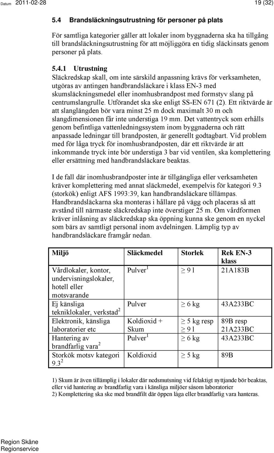 genom personer på plats. 5.4.