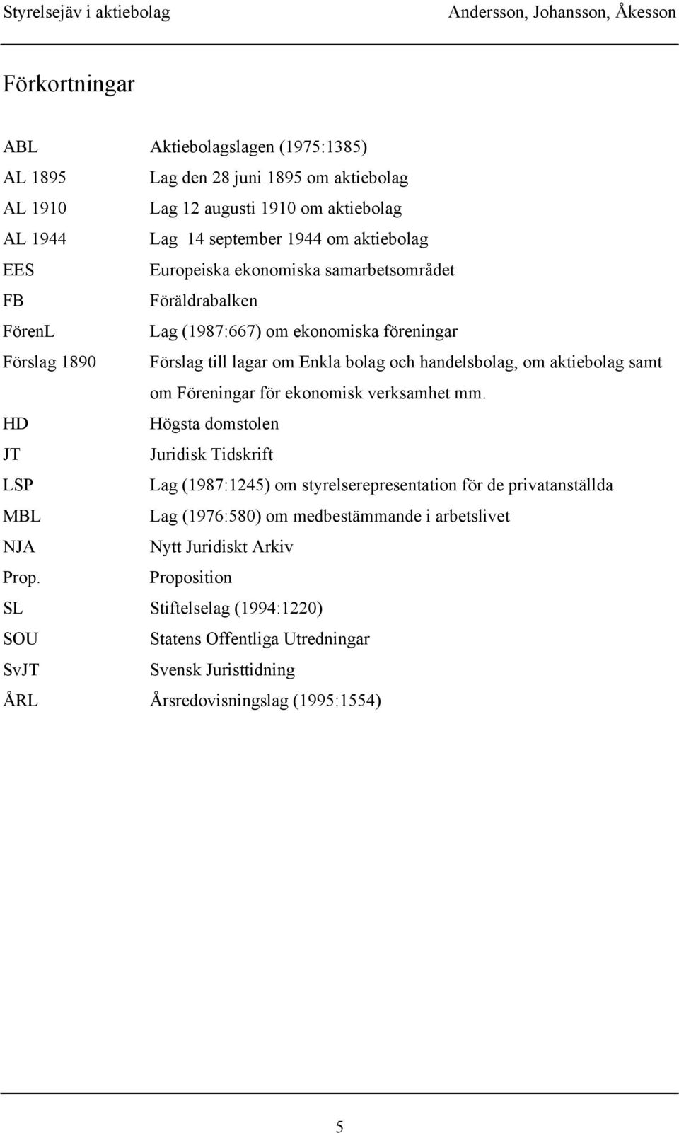 samt om Föreningar för ekonomisk verksamhet mm.