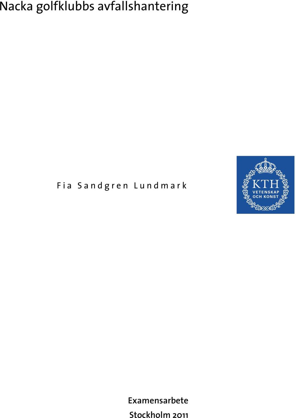 Sandgren Lundmark