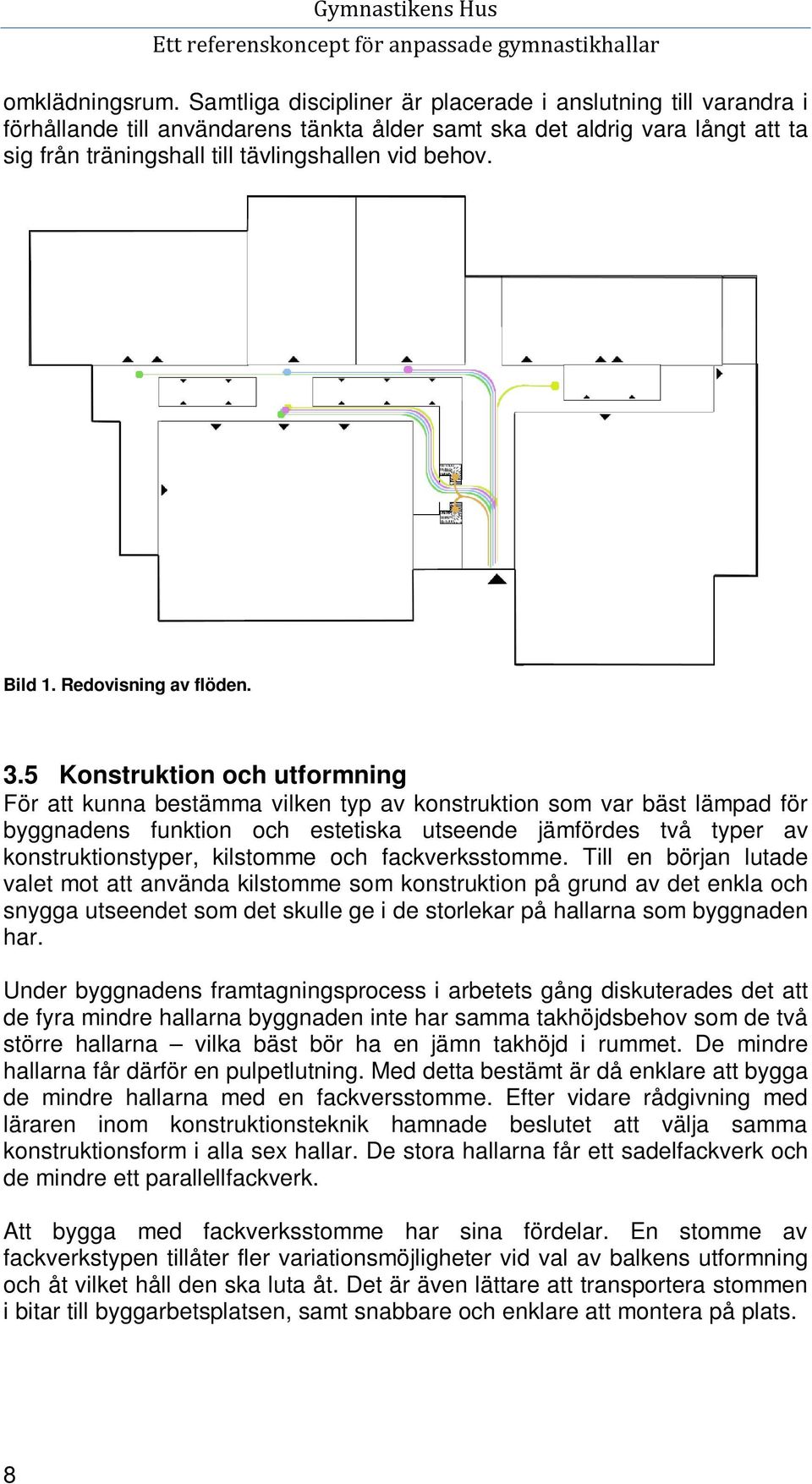 Bild 1. Redovisning av flöden. 3.