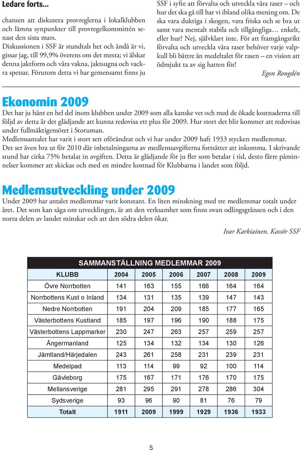 Förutom detta vi har gemensamt finns ju SSF i syfte att förvalta och utveckla våra raser och hur det ska gå till har vi ibland olika mening om.