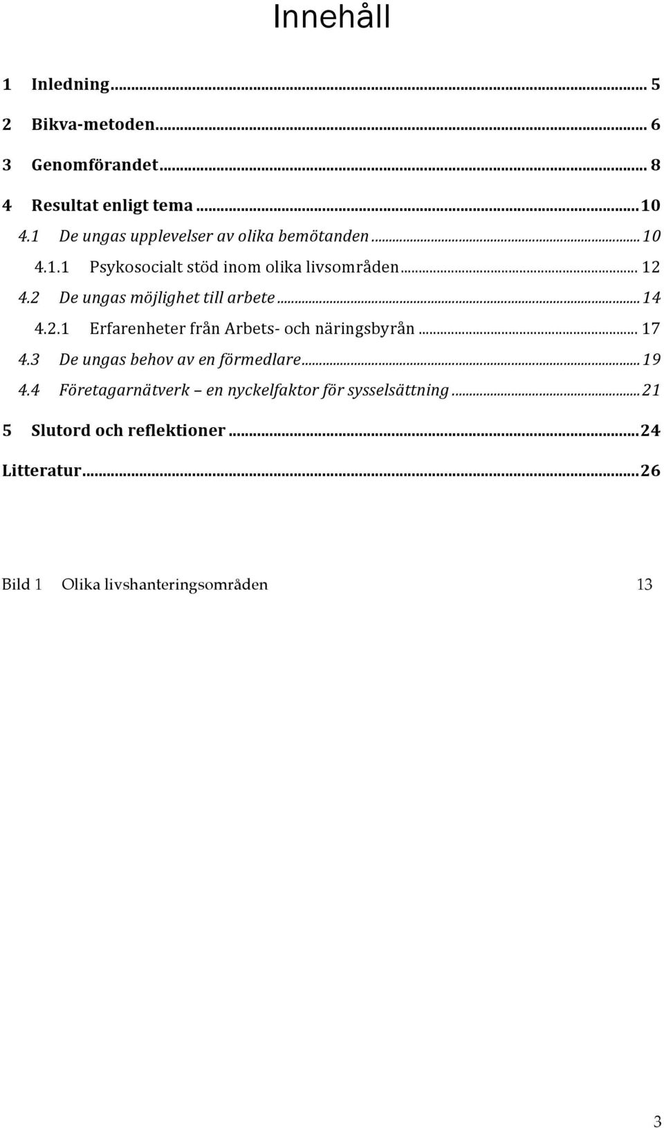 2 De ungas möjlighet till arbete... 14 4.2.1 Erfarenheter från Arbets- och näringsbyrån... 17 4.