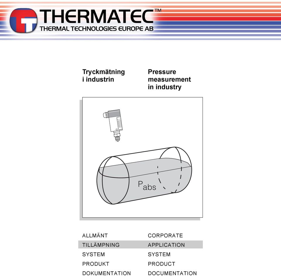 TILLÄMPNING SYSTEM PRODUKT DOKUMENTATION