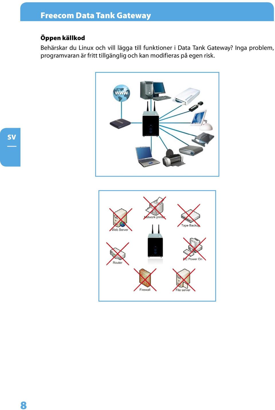 funktioner i Data Tank Gateway?