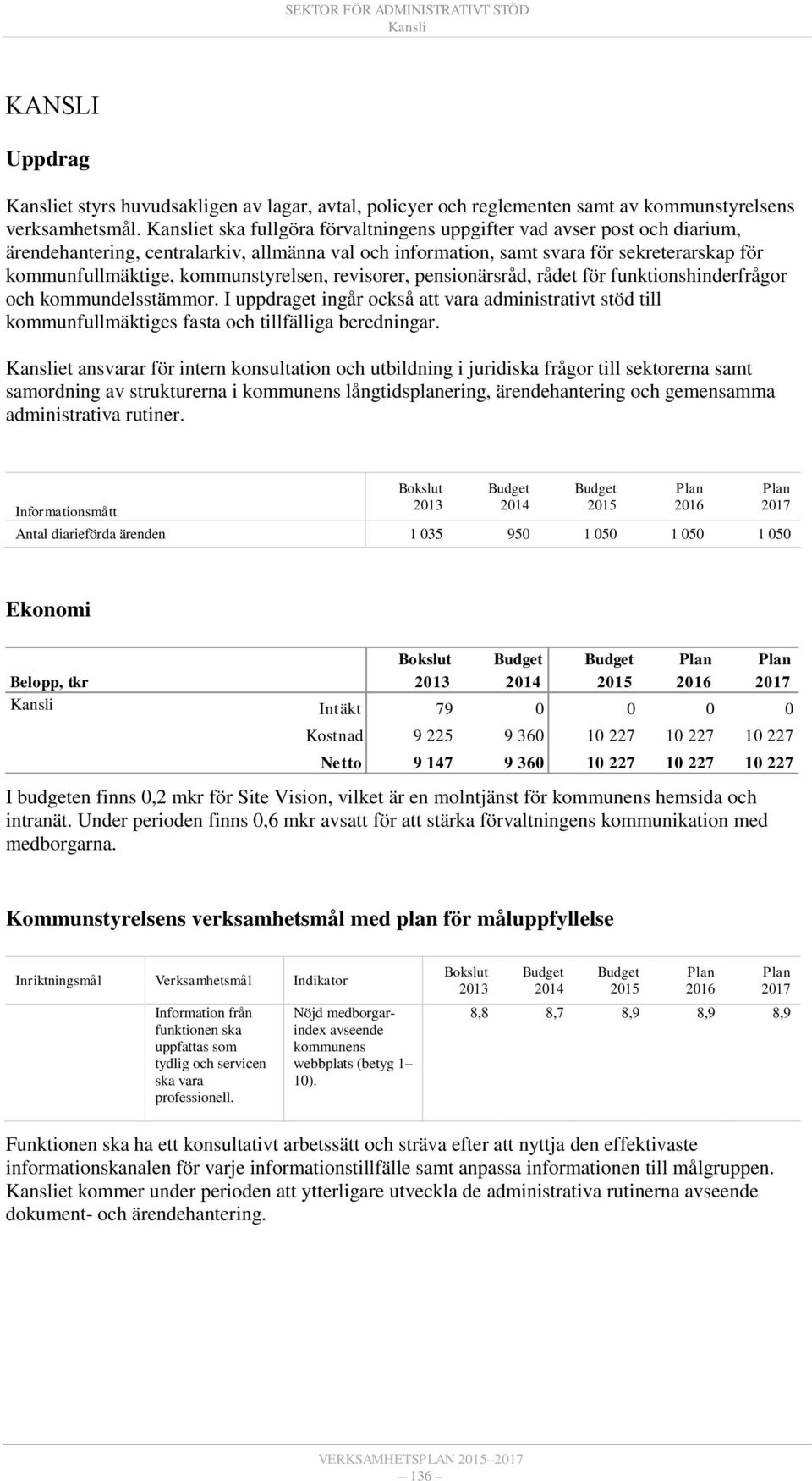 kommunstyrelsen, revisorer, pensionärsråd, rådet för funktionshinderfrågor och kommundelsstämmor.