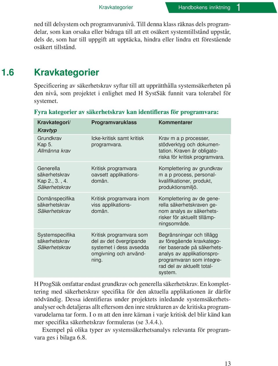 osäkert tillstånd. 1.