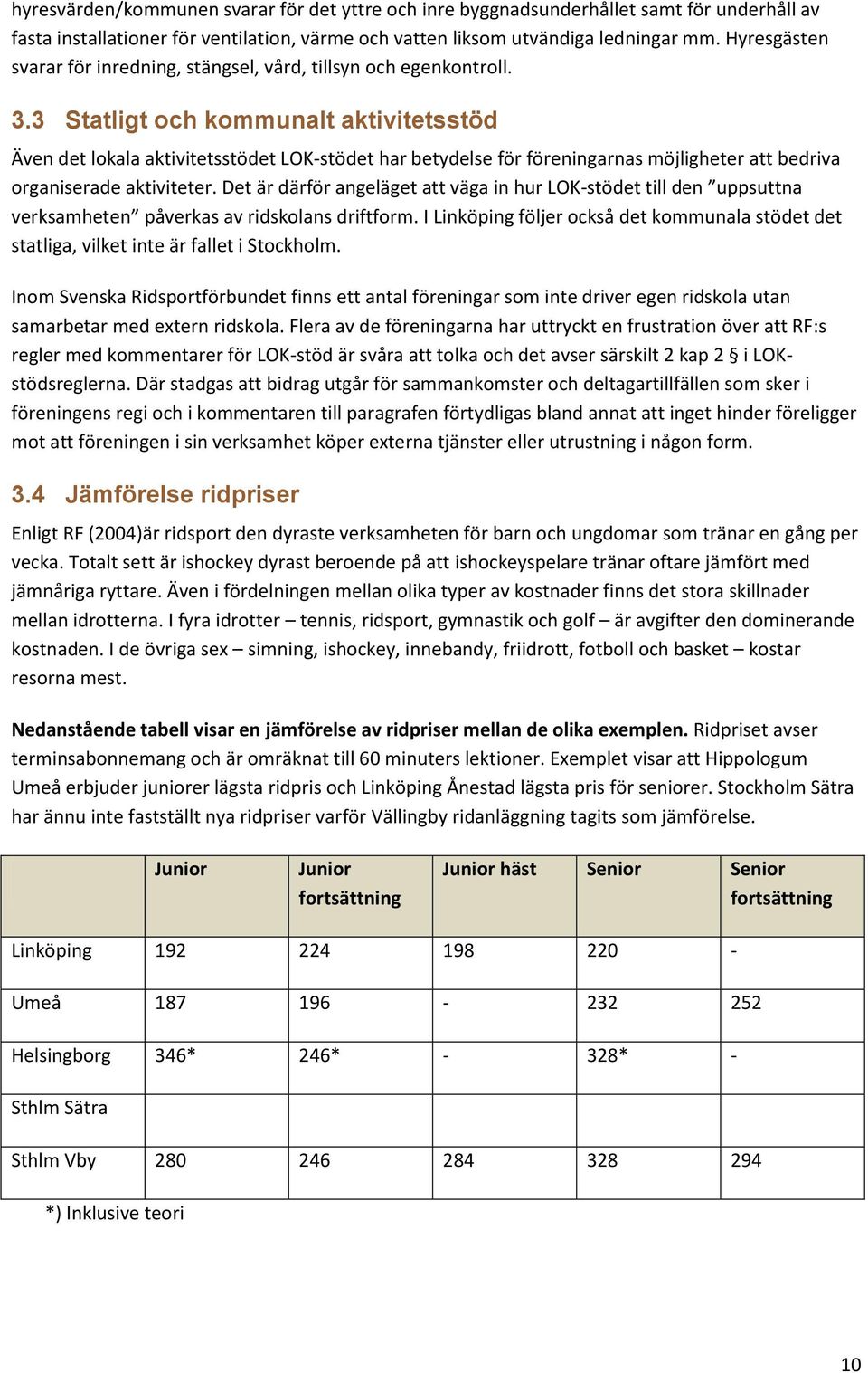 3 Statligt och kommunalt aktivitetsstöd Även det lokala aktivitetsstödet LOK-stödet har betydelse för föreningarnas möjligheter att bedriva organiserade aktiviteter.