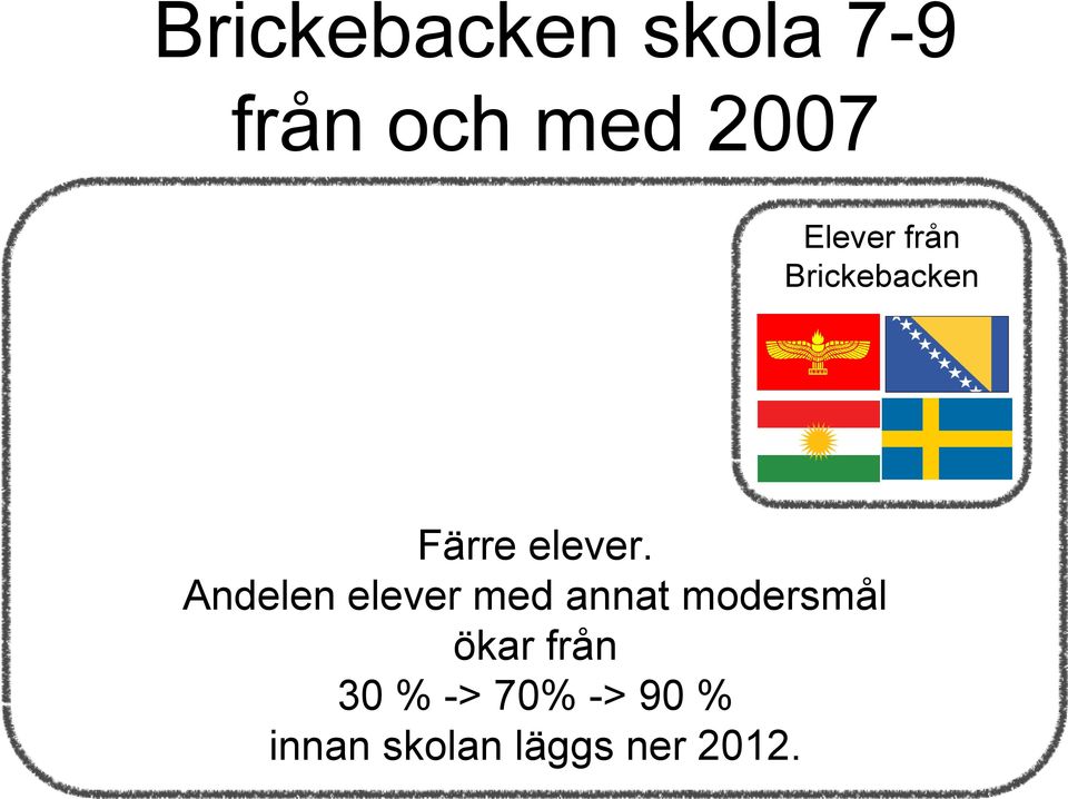 Andelen elever med annat modersmål ökar