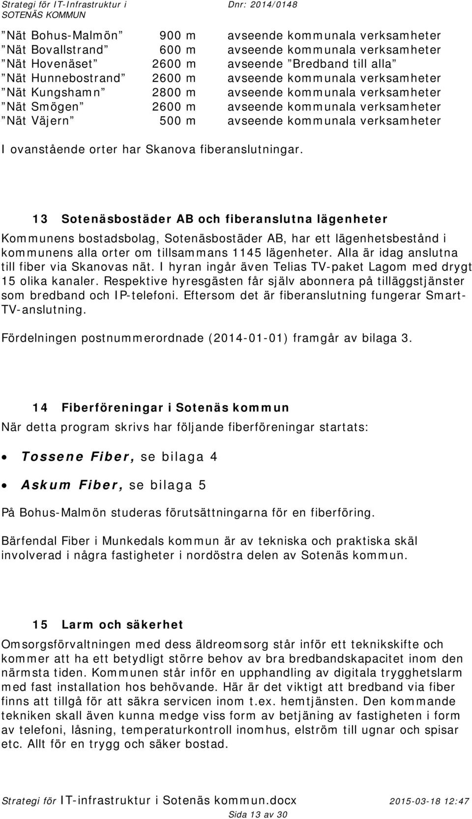 Skanova fiberanslutningar.