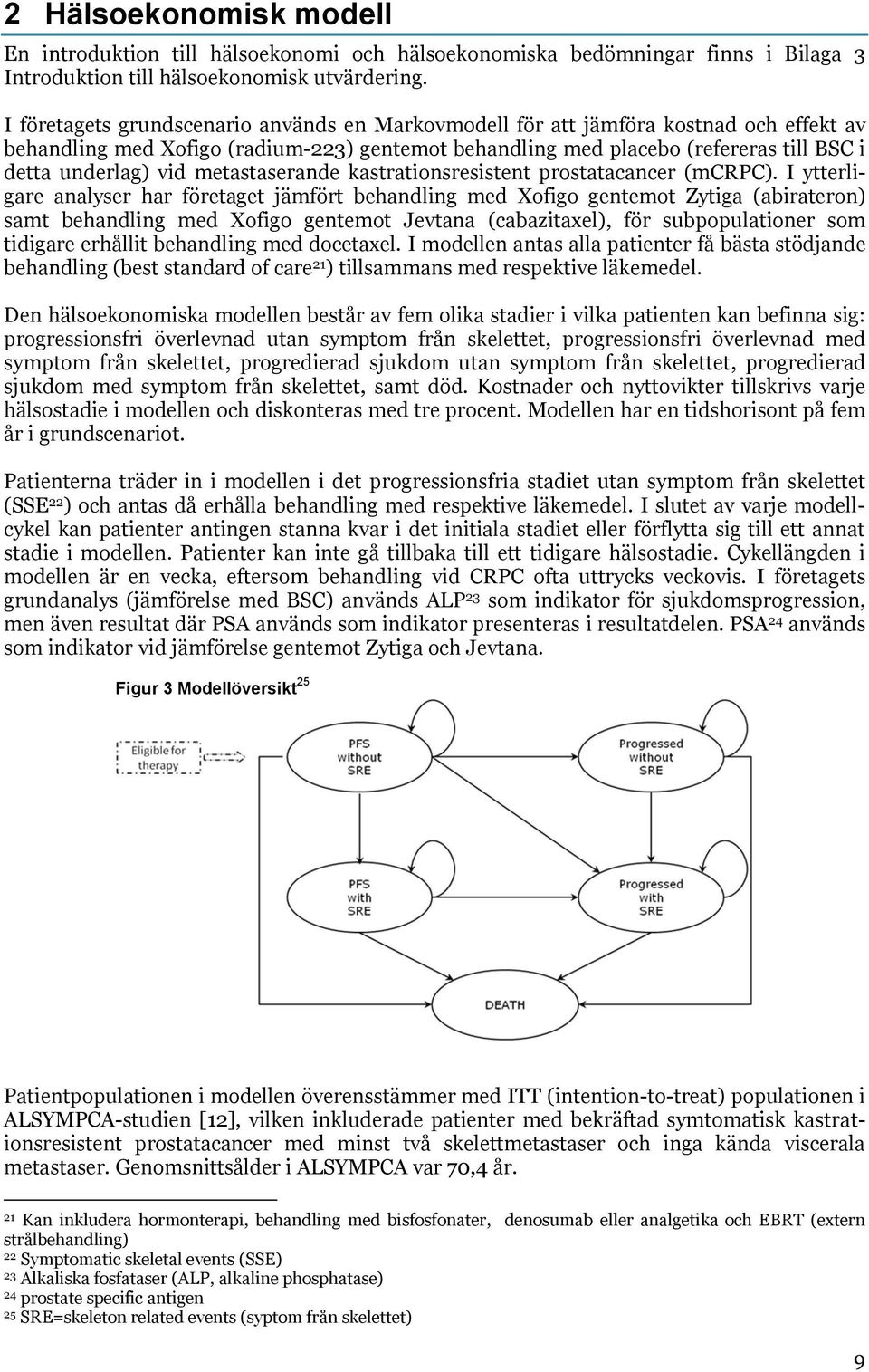 metastaserande kastrationsresistent prostatacancer (mcrpc).