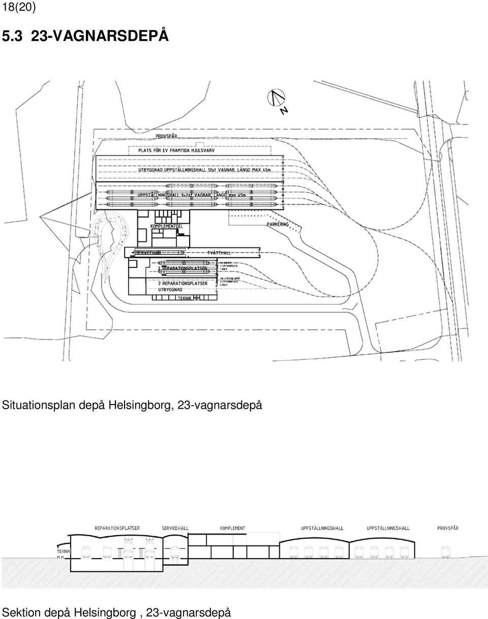 Situationsplan depå