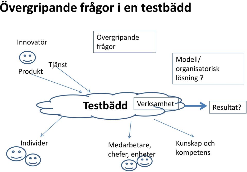 organisatorisk lösning?