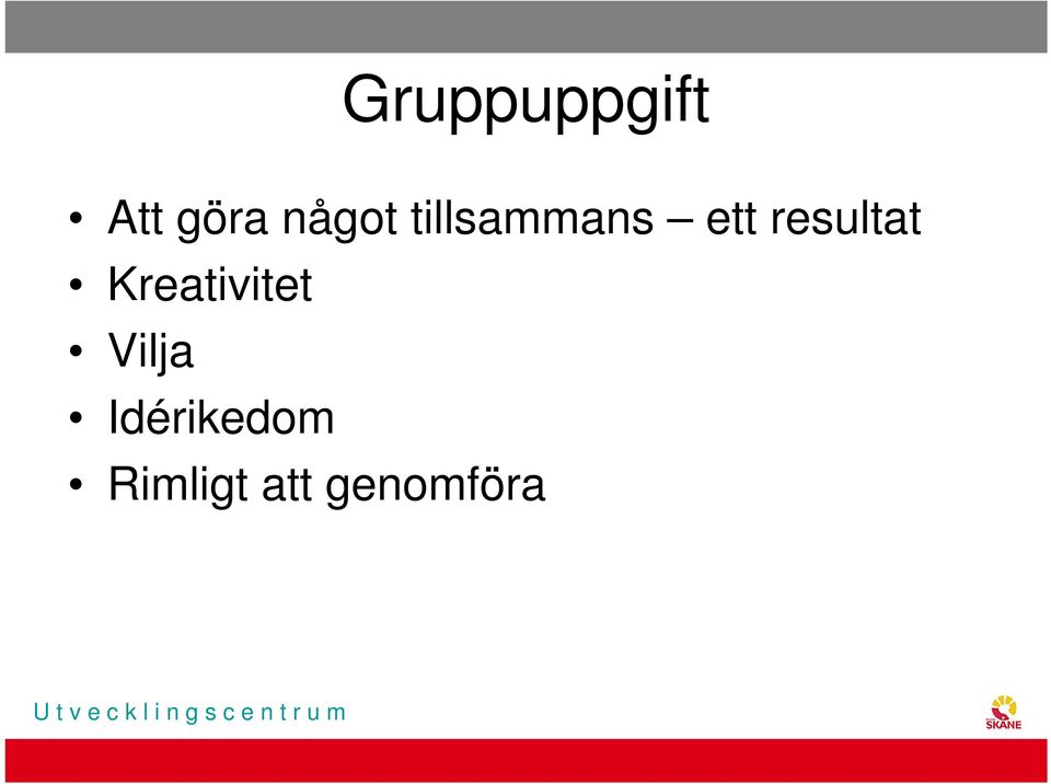 resultat Kreativitet