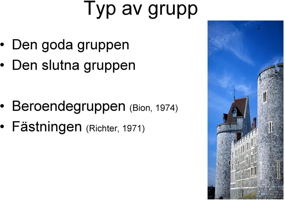 gruppen Beroendegruppen