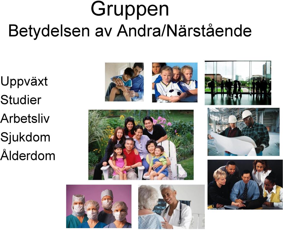 Uppväxt Studier