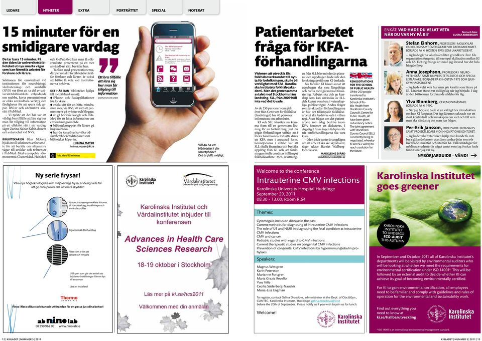 användbara verktyg och färdigheter för att spara tid; appar, RSS:er och alternativa söksätt i PubMed.